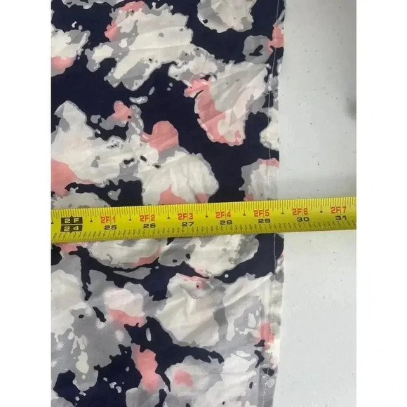 Women's Saint Tropez West Blue and Pink Floral 3/4 Sleeve Blouse Size 1X NWT 068 - Picture 8 of 11